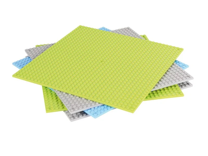 Grondplaten voor Bouwstenen Klein – 5-delige Set