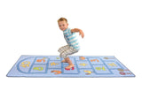 Hinkelmat 95 × 200 cm – speelmat met anti-slip onderkant