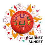 TAMBÚ 8 – 11-tonen Handpan Drum – Scarlet Sunset (mat rood)