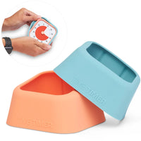 Time Timer MOD Cover Set – Color: Dreamsicle Orange &amp; Lake Day Blue