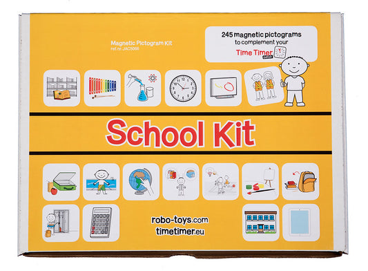 Schoolset Magnetische Pictogrammen – visuele structuur voor elke schooldag