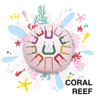 TAMBÚ 8 – 11-tonen Handpan Drum – Coral Reef (roze)