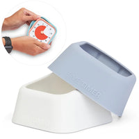 Time Timer MOD Home Edition Cover Set – Natural: Cotton Ball White & Pale Shale