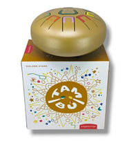 TAMBÚ 8 – 11-tonen Handpan Drum – Golden Stars (mat goud)