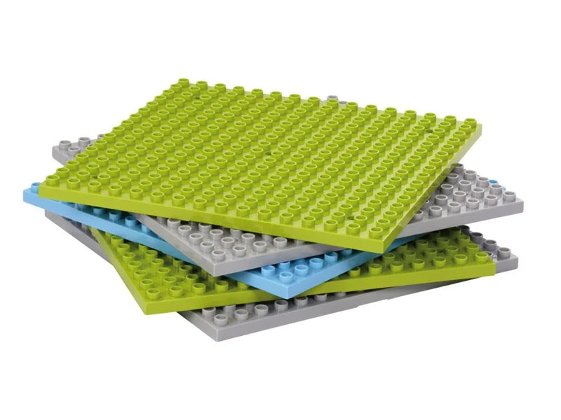 Grondplaten voor Bouwstenen Groot – 5-delige Set