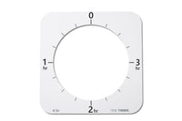 Extra tijdsduurplaten en set markers voor Time Timer® MAX