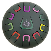TAMBÚ 8 – 11-tonen Handpan Drum – Wild Jungle (mat diepgroen)