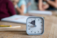 Time Timer® MOD Home Edition 60 Minuten – Combiset Pale Shale Gray + Hoes