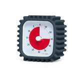 Time Timer® MOD Education Edition – 60 minuten - Charcoal  + Tread Protect Case – de stoere, valbestendige set