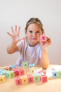 ClickyBlox® Getallen PRE ORER - LEVERBAAR MIDDEN AUGUSTUS