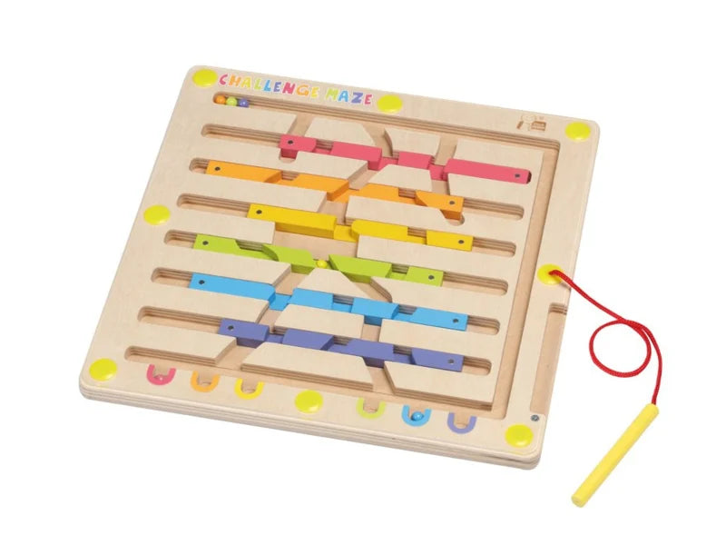 Magneetspel hindernissen – slim manoeuvreren met de magneetstift