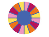 Ronde mat 200 cm. Ø - effen