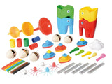 Water experimenteer set 41-delig – vullen, gieten, varen en laten regenen