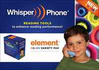 Whisperphone Variety Pack – 12 WhisperPhone Elements in 6 Kleurencombinaties