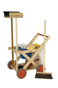 Educo schoonmaaktrolley – rollenspel voor de echte schoonmaakploeg (op = op!)