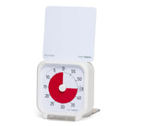 Time Timer® Original Pocket 60 minuten (Small) Wit met rode schijf