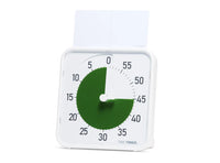 Time Timer® Original Medium – Wit met Groene Schijf | Visuele Timer 60 Minuten