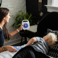 Time Timer® PLUS 120 Minuten – Wit met Paarse Schijf | Visuele Timer voor Langere Taken
