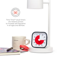 Time Timer® MOD Education Edition – 60 minuten - Charcoal  de moderne visuele timer voor de klas