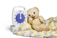 Time Timer® PLUS 120 Minuten – Wit met Paarse Schijf | Visuele Timer voor Langere Taken