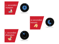 Time Timer® WASH – Touchless Visuele Handwastimer 30 Seconden