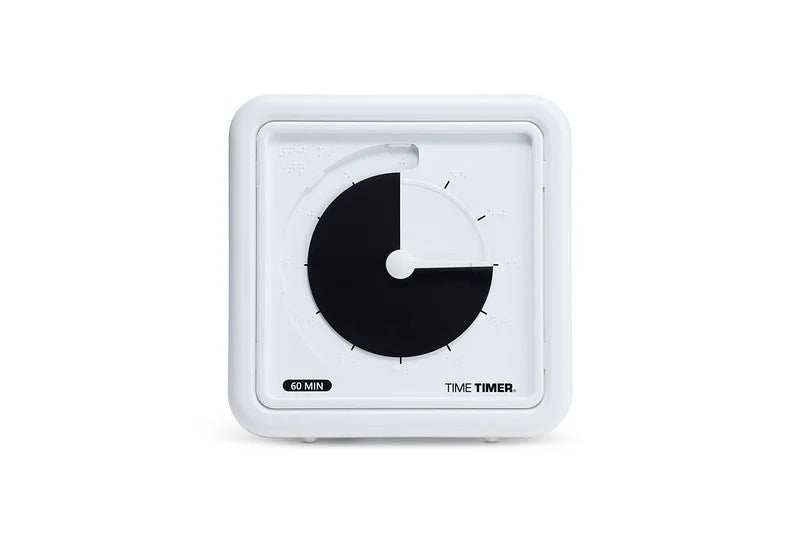 Time Timer® Braille Medium – Zwart