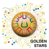 TAMBÚ 8 – 11-tonen Handpan Drum – Golden Stars (mat goud)