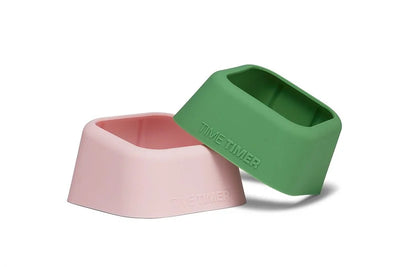 Time Timer MOD Home Edition Cover Set – Botanicals: Peony Pink & Fern Green