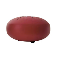 TAMBÚ 8 – 11-tonen Handpan Drum – Scarlet Sunset (mat rood)
