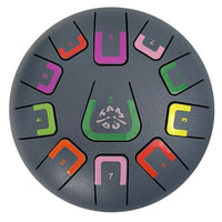 TAMBÚ 8 – 11-tonen Handpan Drum – Deep Space (mat antraciet)