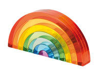 Regenboog acryl bogen – kleurrijk bouwen, kijken en ontdekken