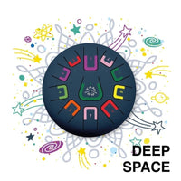 TAMBÚ 8 – 11-tonen Handpan Drum – Deep Space (mat antraciet)