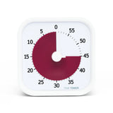 Time Timer® MOD Home Edition 60 Minuten – Combiset Cottonball White + Hoes