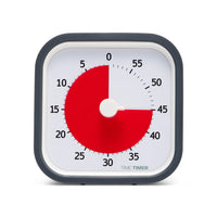 Time Timer® MOD Education Edition – 60 minuten - Charcoal  de moderne visuele timer voor de klas